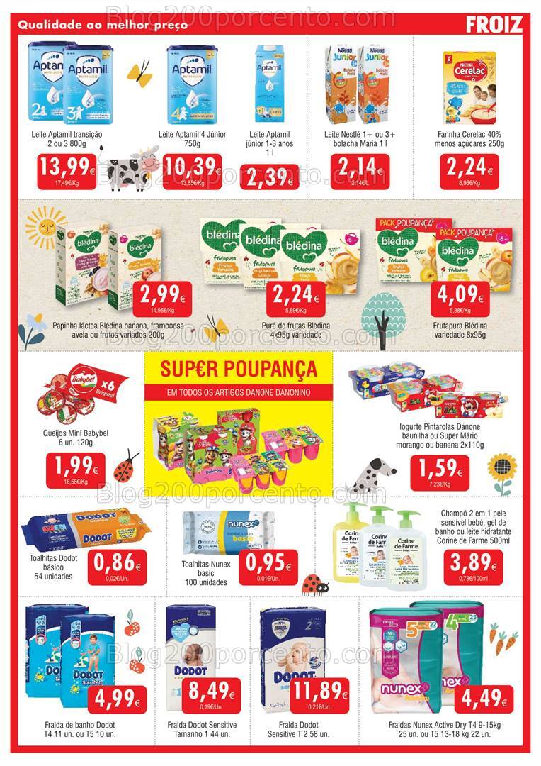 Antevisão Folheto FROIZ Promoções de 21 agosto a 4 setembro