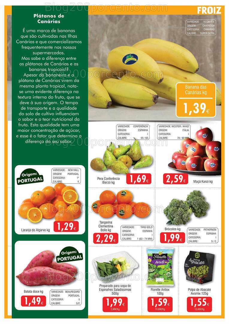 Antevisão Folheto FROIZ Promoções de 28 fevereiro a 14 março