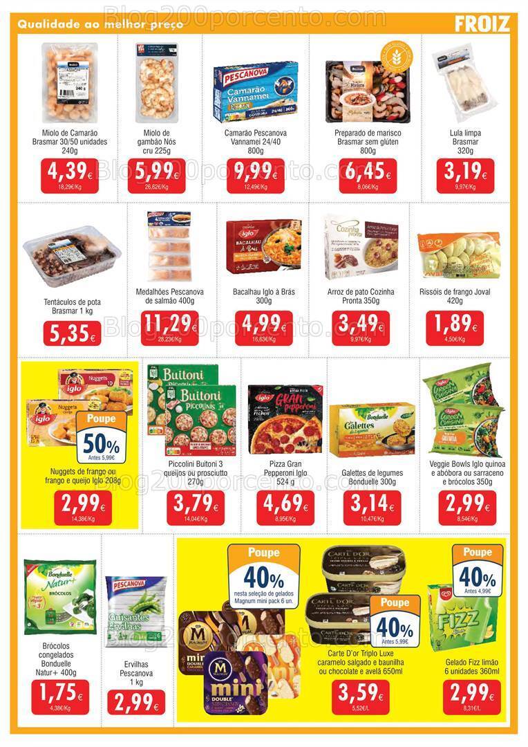 Antevisão Folheto FROIZ Promoções de 28 fevereiro a 14 março