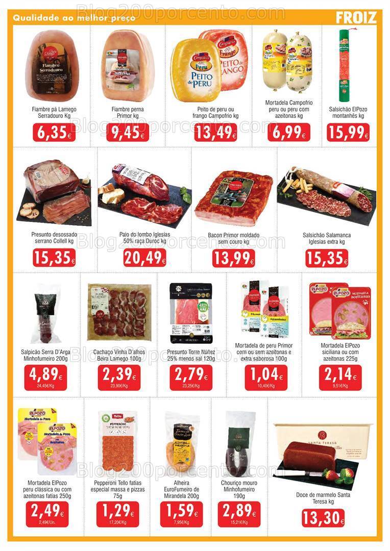 Antevisão Folheto FROIZ Promoções de 28 fevereiro a 14 março