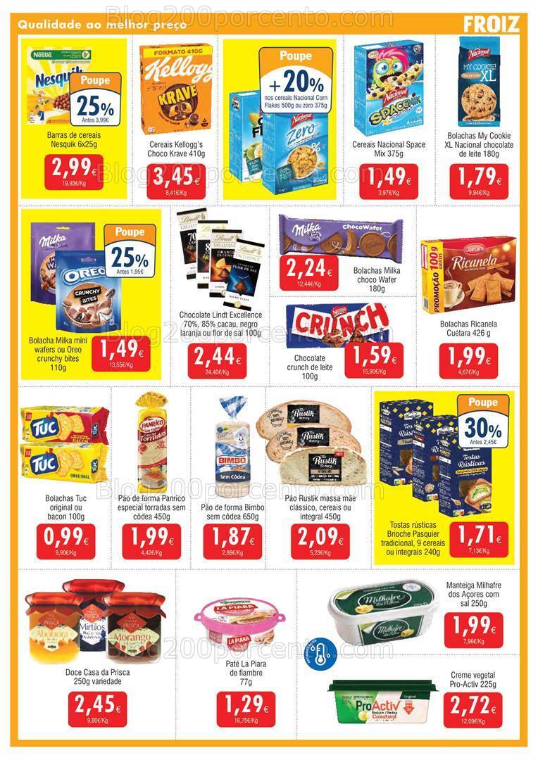 Antevisão Folheto FROIZ Promoções de 28 fevereiro a 14 março