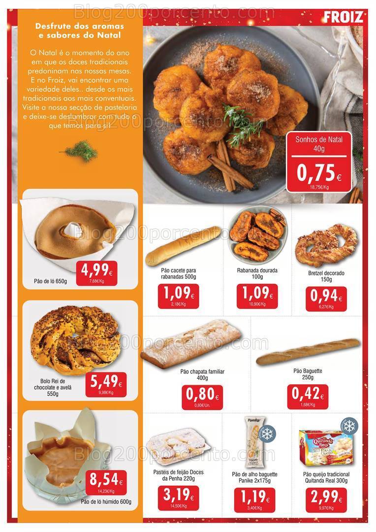 Antevisão Folheto FROIZ Natal e Passagem de Ano Promoções de 20 a 31 dezembro