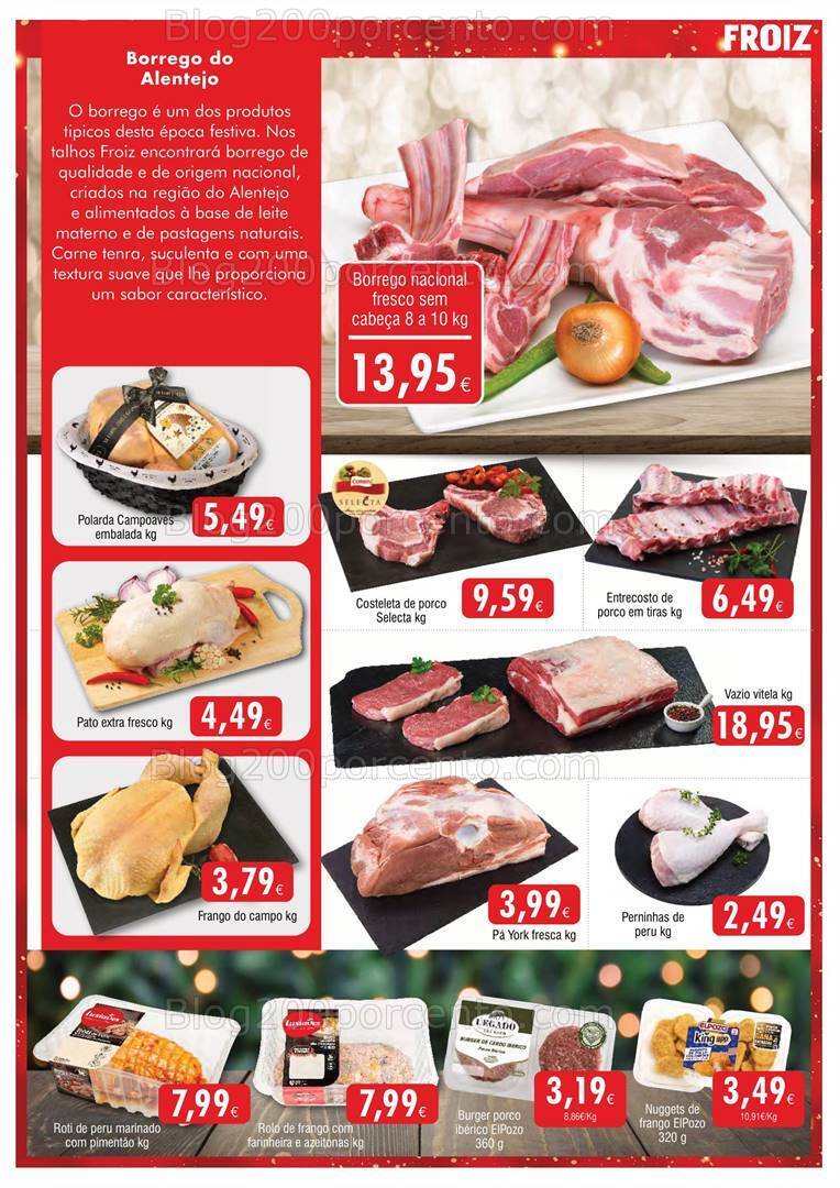 Antevisão Folheto FROIZ Natal e Passagem de Ano Promoções de 20 a 31 dezembro