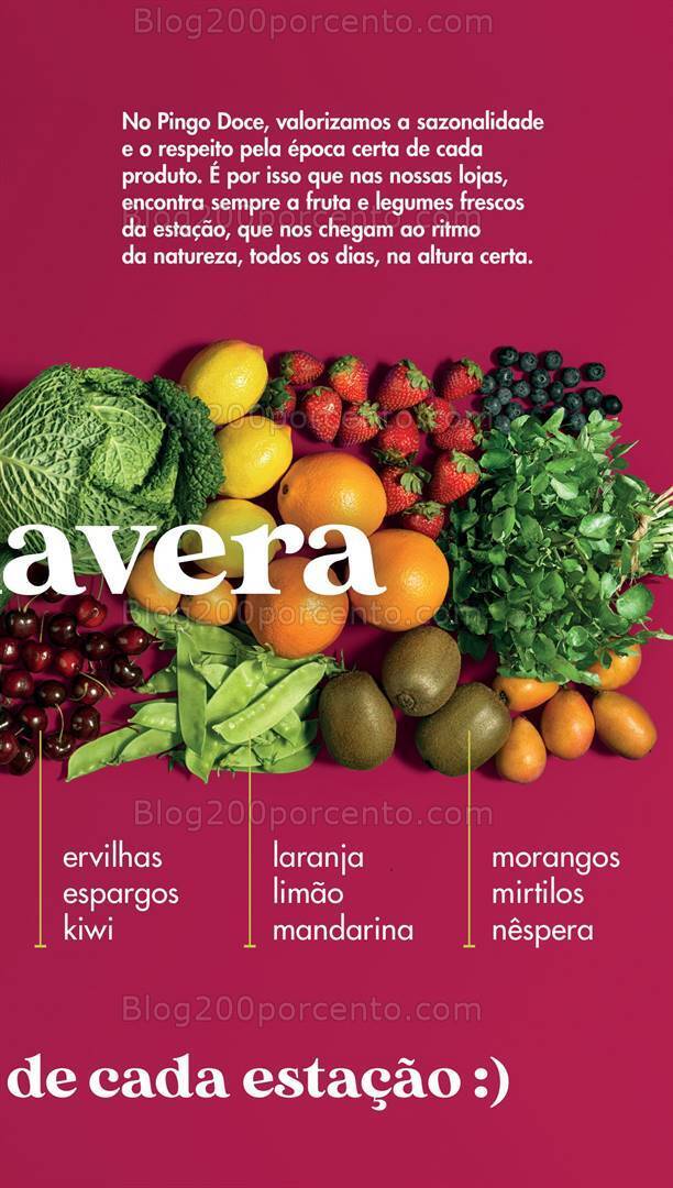 Antevisão Folheto PINGO DOCE Frutas e Legumes Promoções até 27 maio