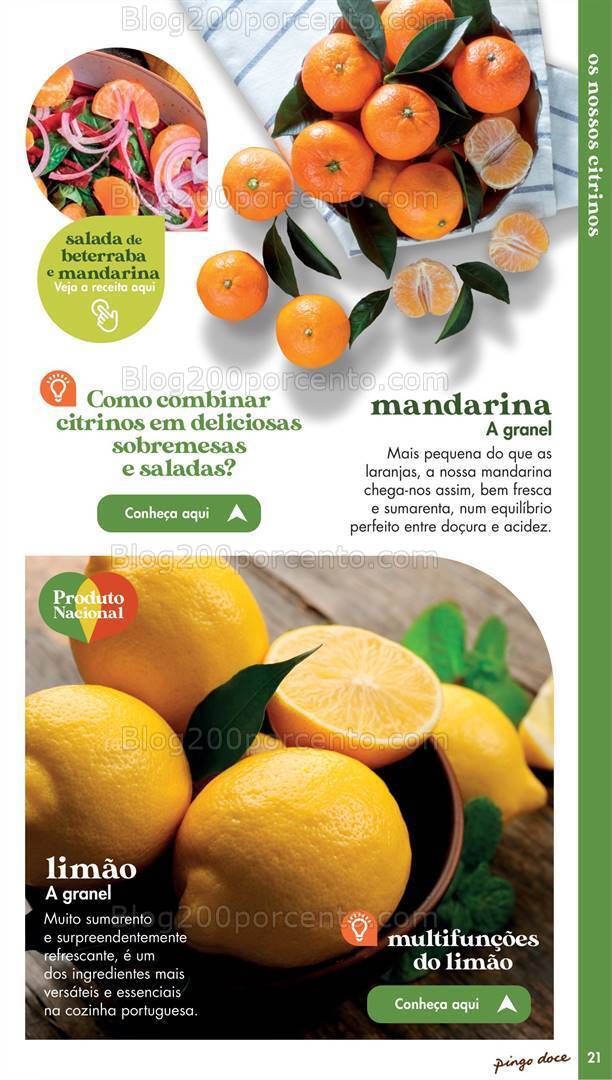 Antevisão Folheto PINGO DOCE Frutas e Legumes Promoções até 27 maio