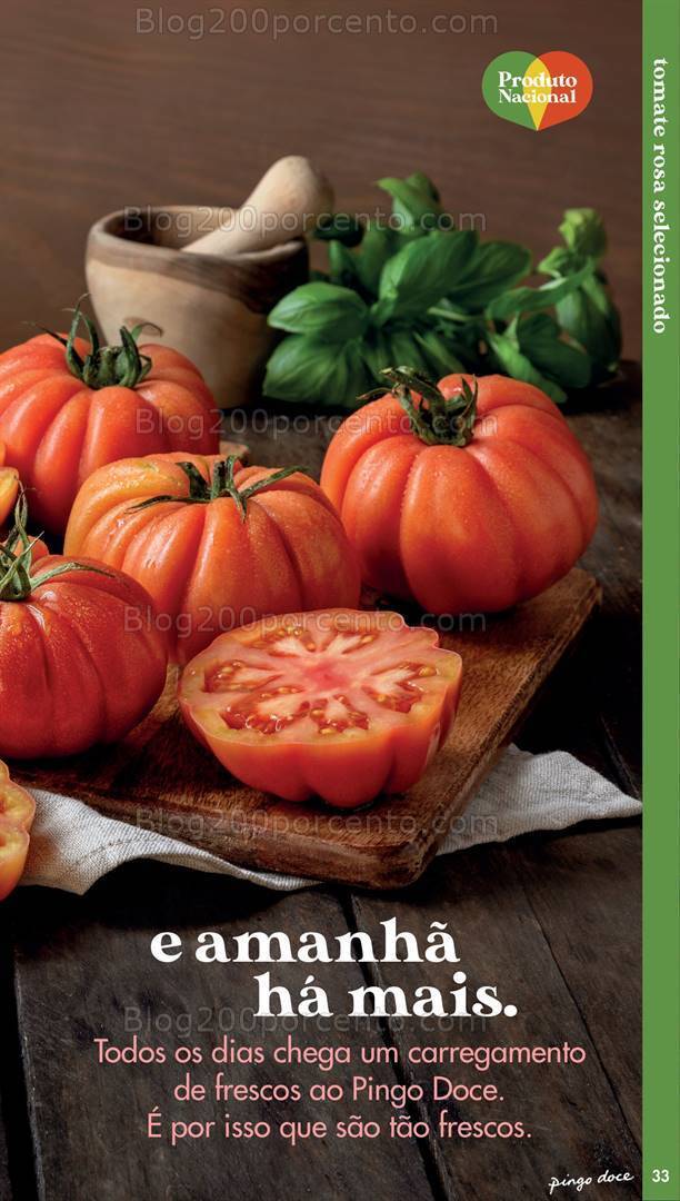 Antevisão Folheto PINGO DOCE Frutas e Legumes Promoções até 27 maio