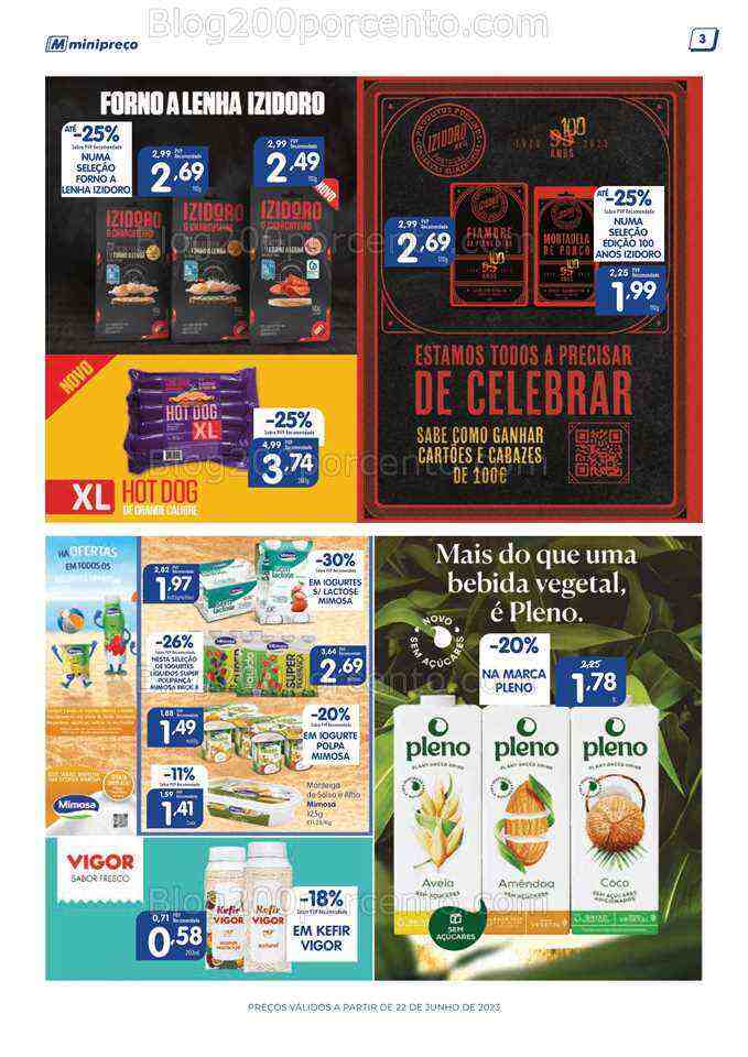 Antevisão Folheto MINIPREÇO Grandes Marcas Promoções a partir de 22 julho