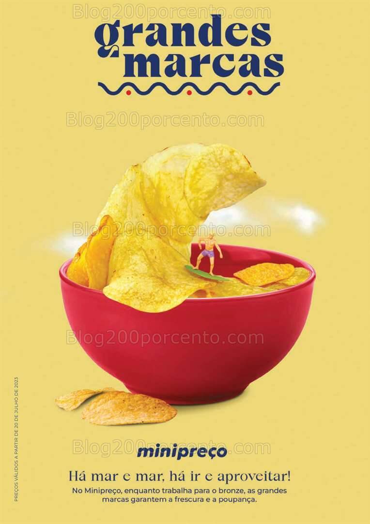 Antevisão Folheto MINIPREÇO Extra Grandes Marcas Promoções a partir de 25 julho