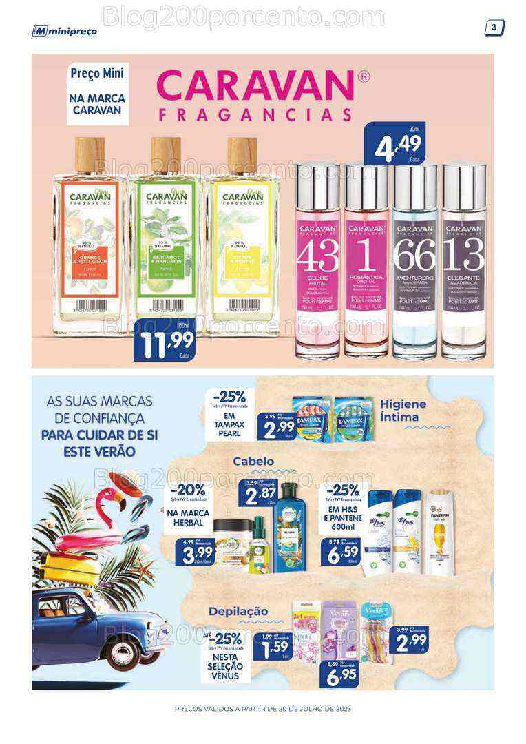 Antevisão Folheto MINIPREÇO Extra Grandes Marcas Promoções a partir de 25 julho