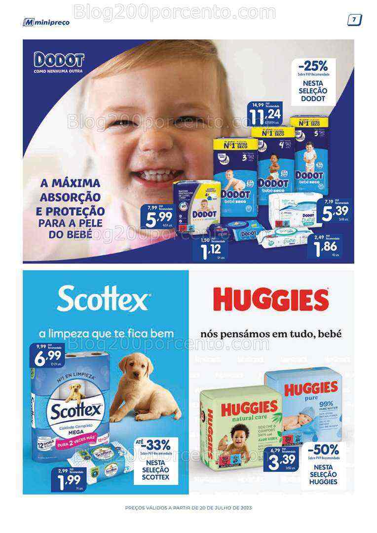 Antevisão Folheto MINIPREÇO Extra Grandes Marcas Promoções a partir de 25 julho