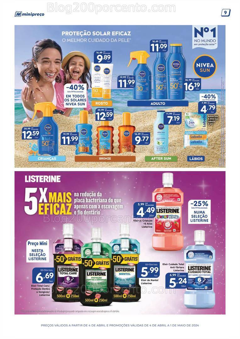 Antevisão Folheto MINIPREÇO Promoções de 4 abril a 1 maio