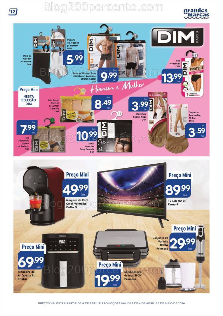 Antevisão Folheto MINIPREÇO Promoções de 4 abril a 1 maio