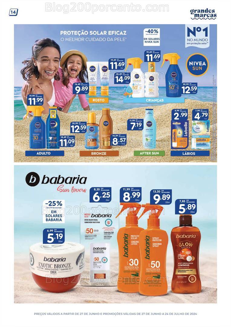 Antevisão Folheto MINIPREÇO Grandes Marcas Promoções de 27 junho a 24 julho