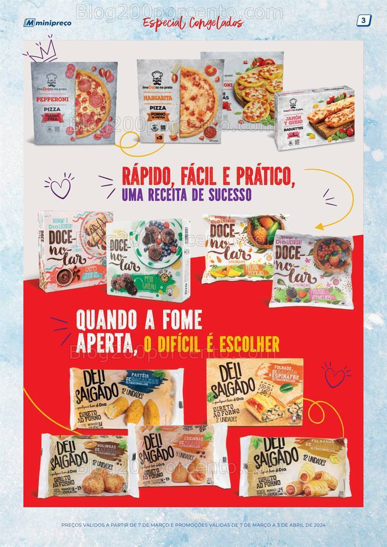 Antevisão Folheto MINIPREÇO Páscoa Promoções de 7 março a 3 abril