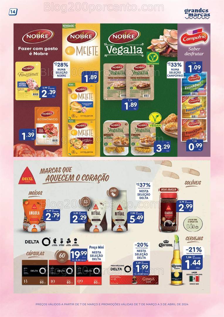 Antevisão Folheto MINIPREÇO Páscoa Promoções de 7 março a 3 abril