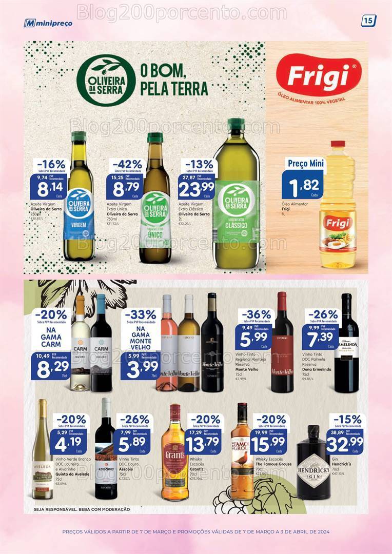 Antevisão Folheto MINIPREÇO Páscoa Promoções de 7 março a 3 abril