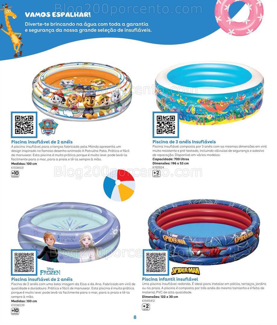 Antevisão Folheto TOYSRUS Guia Piscinas Promoções de 6 maio a 31 julho