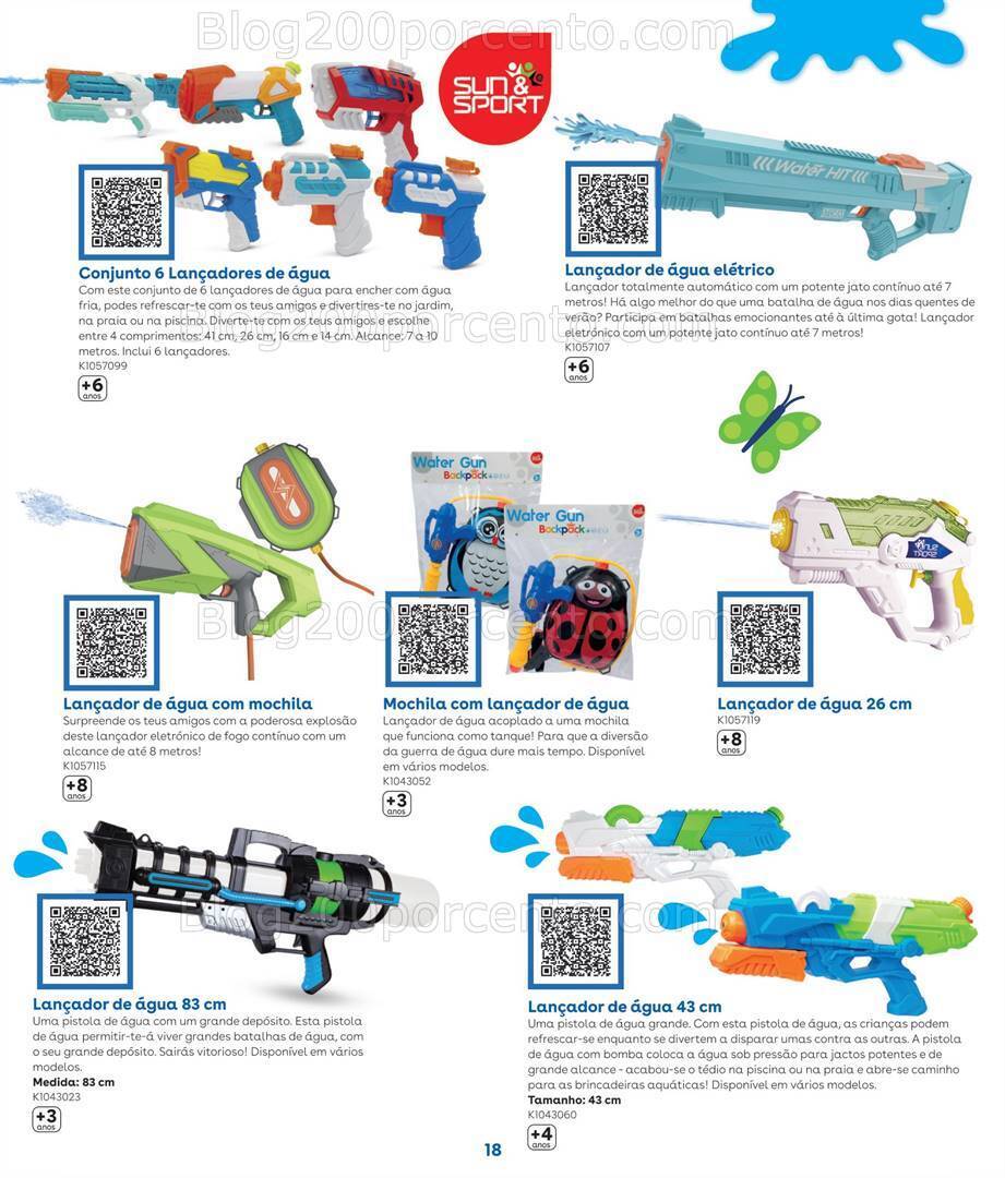 Antevisão Folheto TOYSRUS Guia Piscinas Promoções de 6 maio a 31 julho