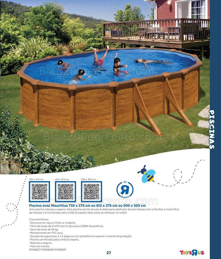 Antevisão Folheto TOYSRUS Guia Piscinas Promoções de 6 maio a 31 julho