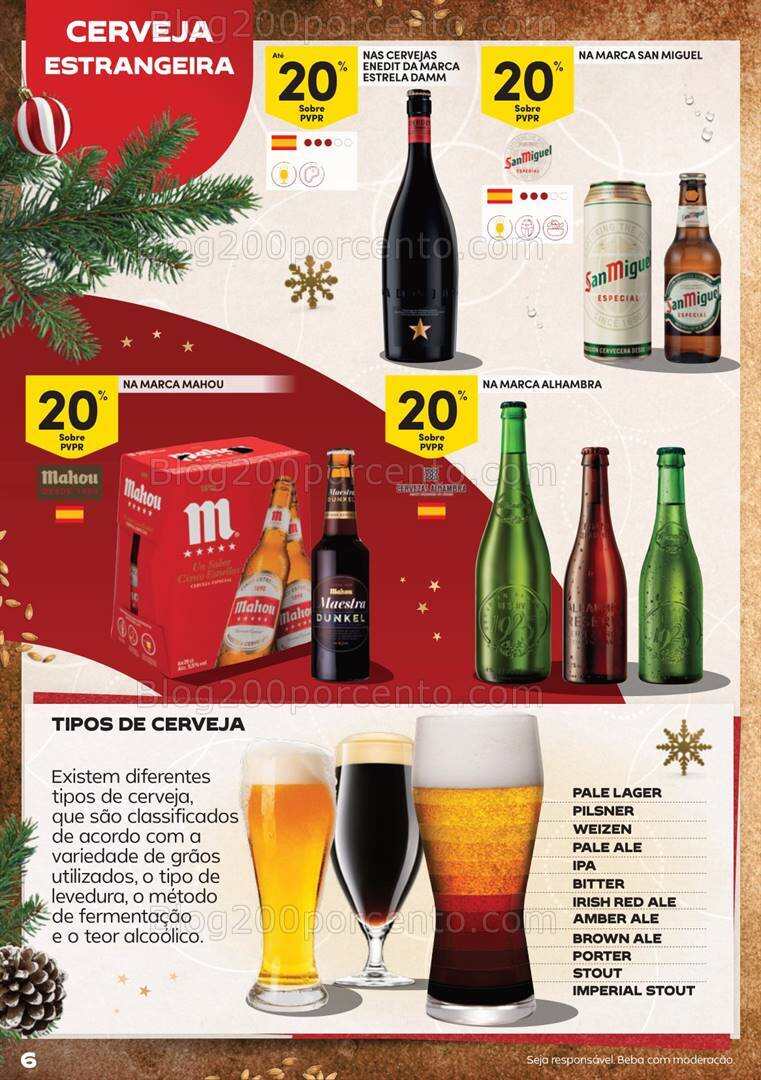 Antevisão Folheto CONTINENTE Guia de Cervejas de 28 novembro a 31 dezembro