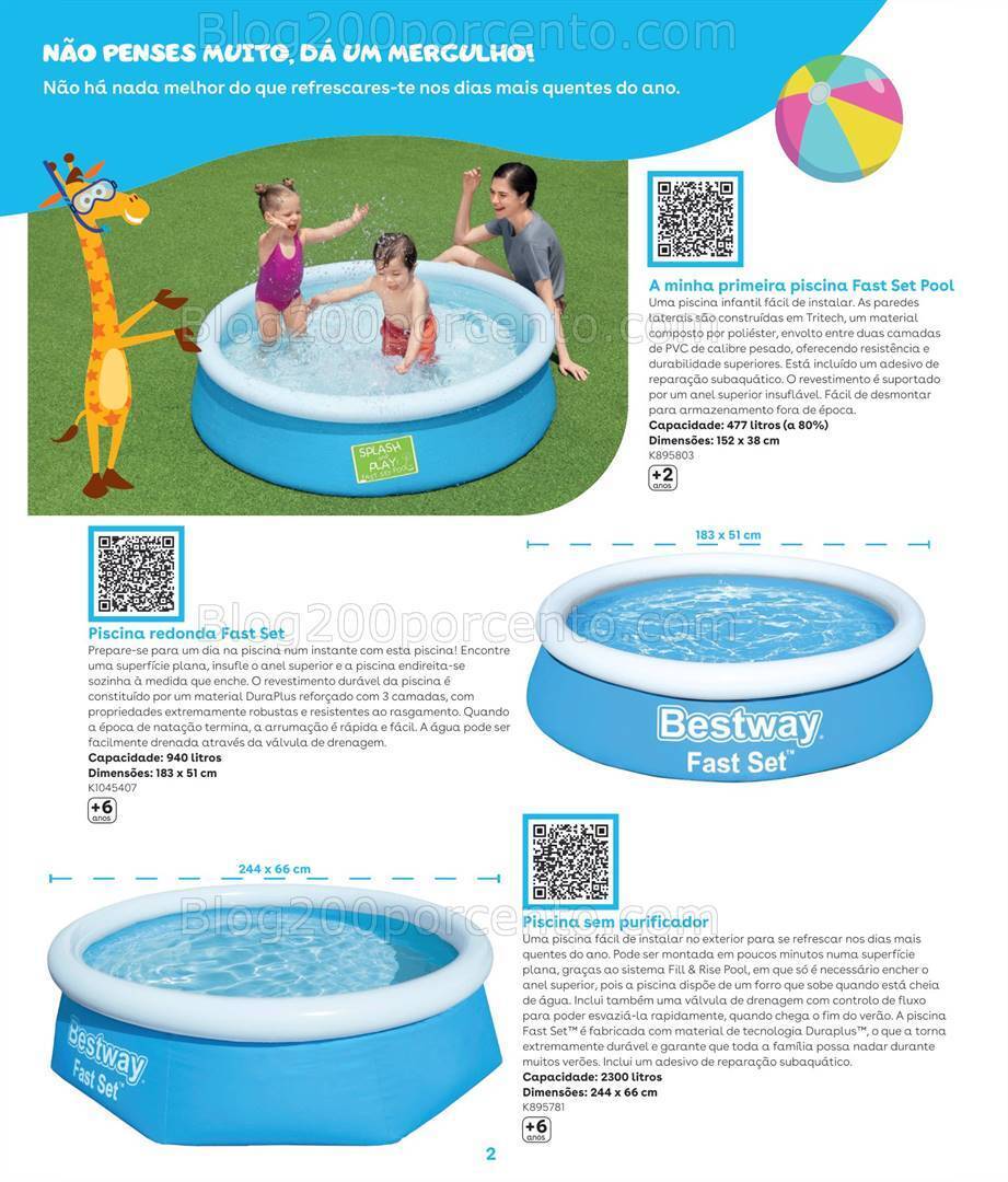 Antevisão Folheto TOYSRUS Guia Piscinas Promoções de 6 maio a 31 julho