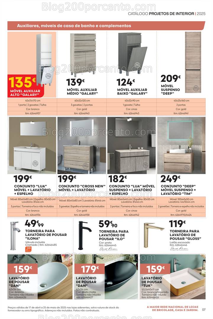 Antevisão Folheto BRICOMARCHÉ Promoções de 17 abril a 25 maio