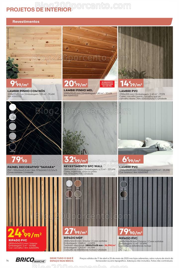 Antevisão Folheto BRICOMARCHÉ Promoções de 17 abril a 25 maio
