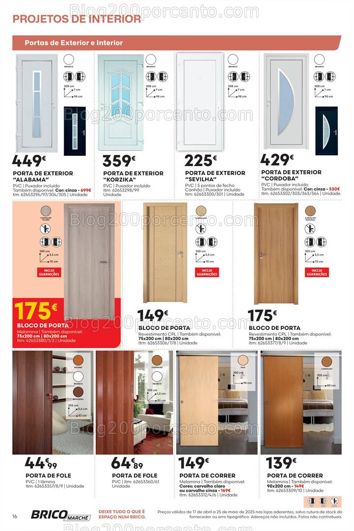 Antevisão Folheto BRICOMARCHÉ Promoções de 17 abril a 25 maio