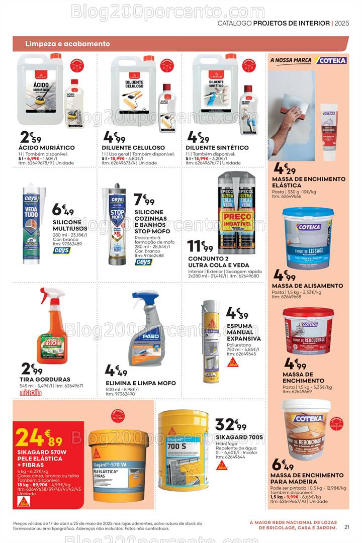 Antevisão Folheto BRICOMARCHÉ Promoções de 17 abril a 25 maio