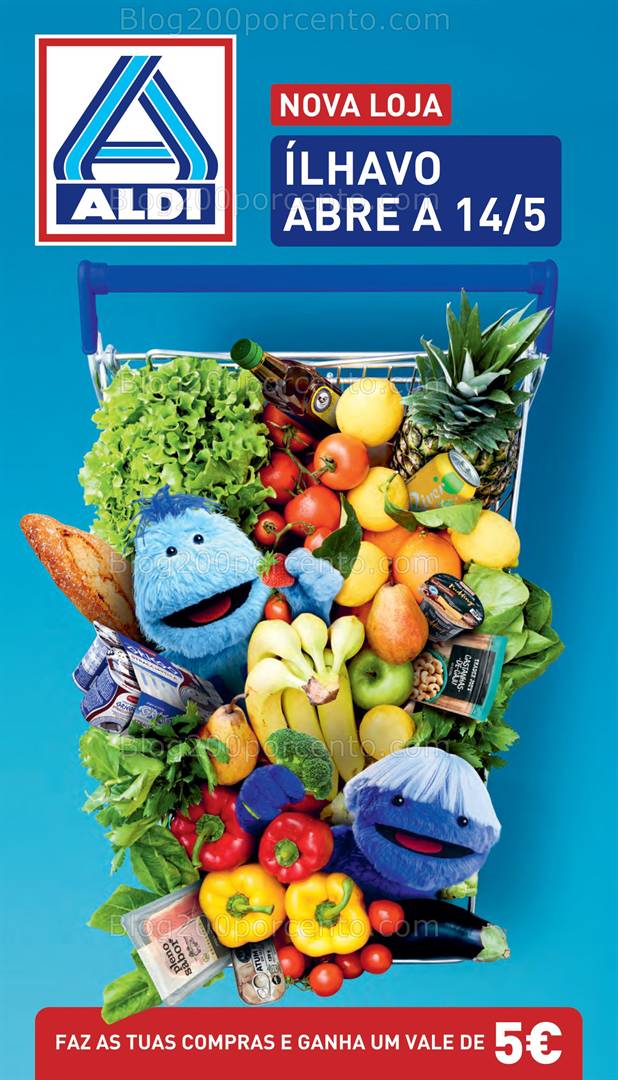 Antevisão Folheto ALDI Aberturas Promoções de 14 a 20 maio all