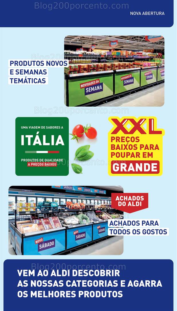 Antevisão Folheto ALDI Aberturas Promoções de 14 a 20 maio all