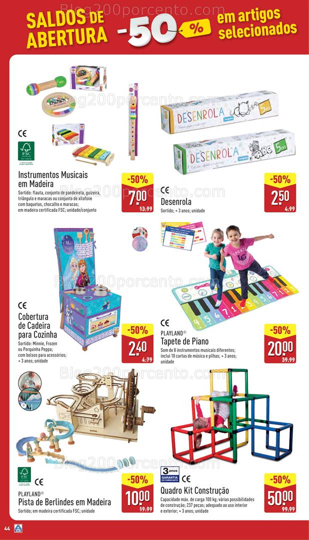 Antevisão Folheto ALDI Aberturas Promoções de 14 a 20 maio all
