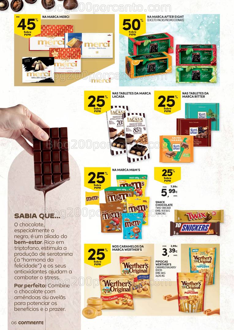 Antevisão Folheto CONTINENTE Sabores Intensos Promoções de 18 fevereiro a 2 março