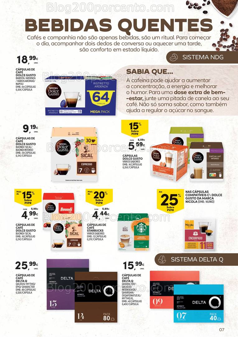 Antevisão Folheto CONTINENTE Sabores Intensos Promoções de 18 fevereiro a 2 março