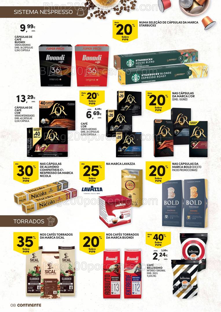 Antevisão Folheto CONTINENTE Sabores Intensos Promoções de 18 fevereiro a 2 março