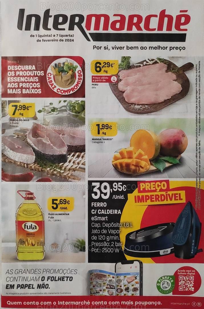 Antevisão Folheto INTERMARCHÉ Promoções de 1 a 7 fevereiro