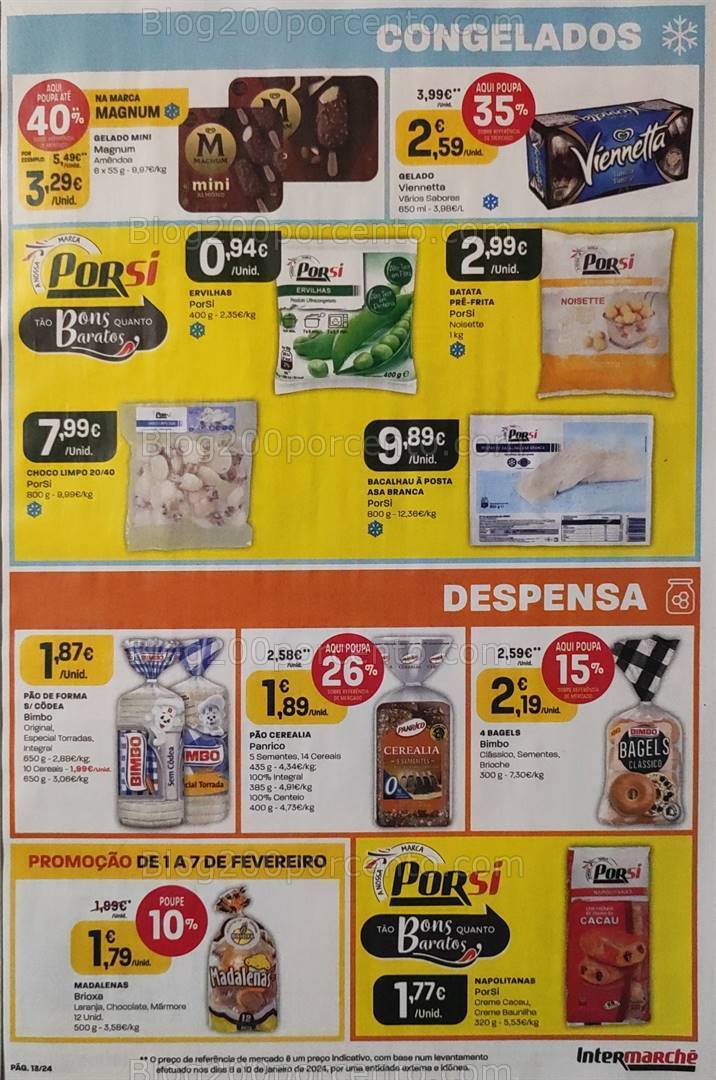 Antevisão Folheto INTERMARCHÉ Promoções de 1 a 7 fevereiro