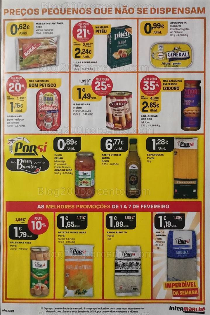 Antevisão Folheto INTERMARCHÉ Promoções de 1 a 7 fevereiro