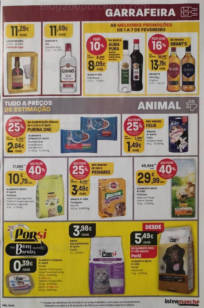 Antevisão Folheto INTERMARCHÉ Promoções de 1 a 7 fevereiro