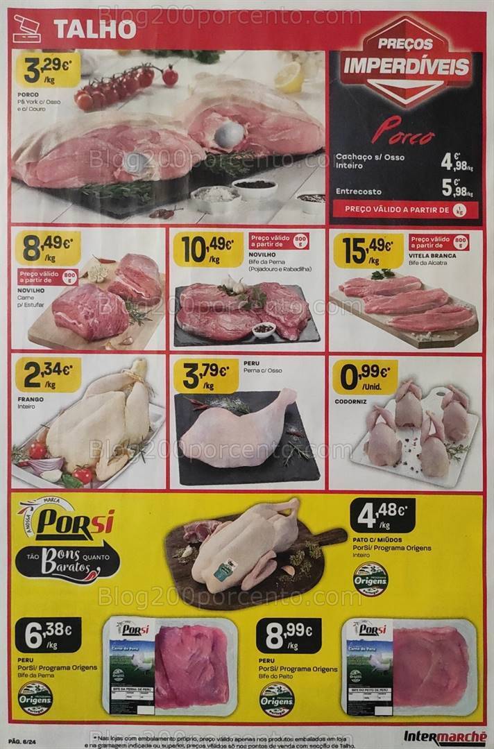 Antevisão Folheto INTERMARCHÉ Promoções de 1 a 7 fevereiro