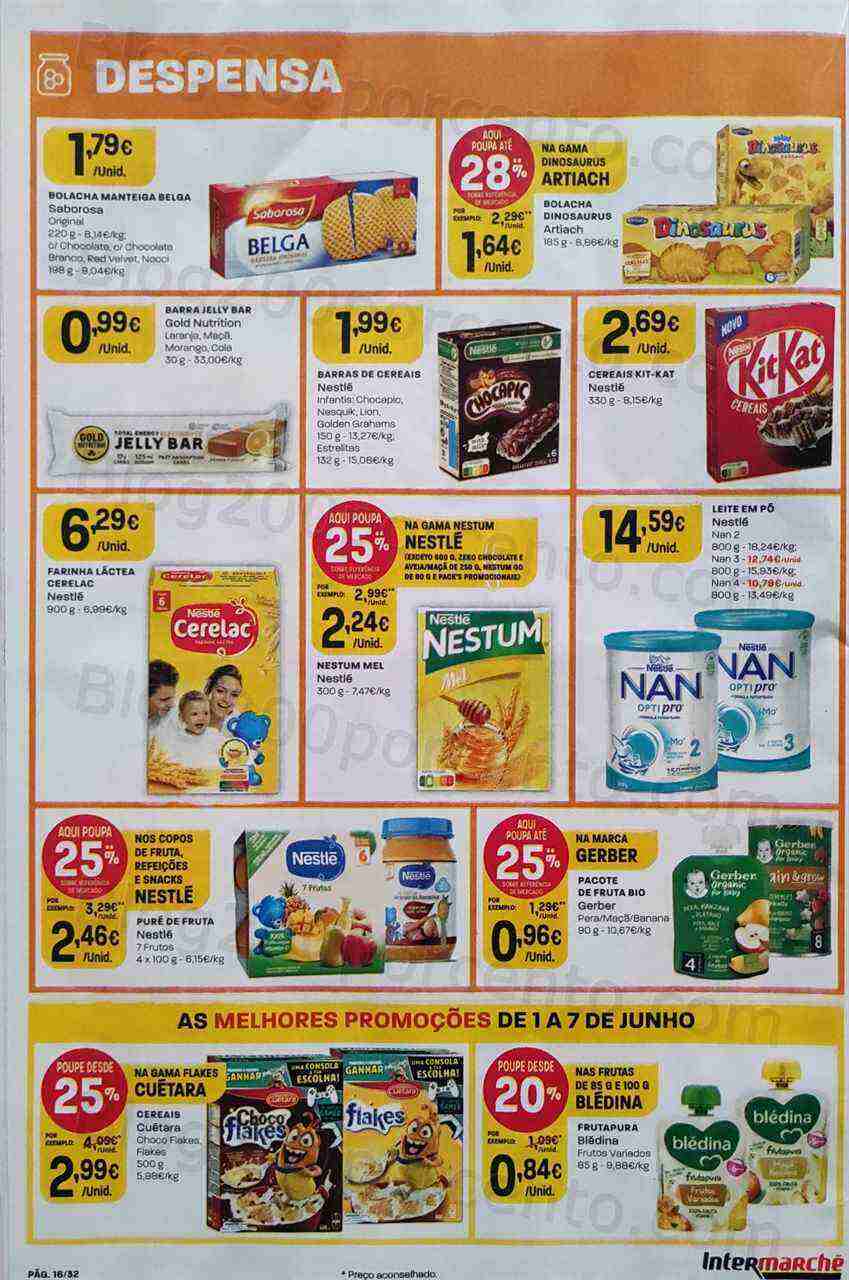 Antevisão Folheto INTERMARCHÉ Promoções de 1 a 7 junho