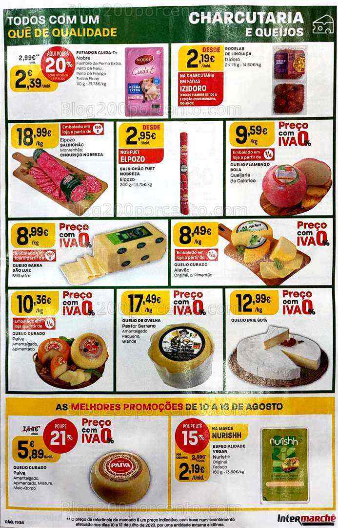 Antevisão Folheto INTERMARCHÉ Promoções de 10 a 16 agosto