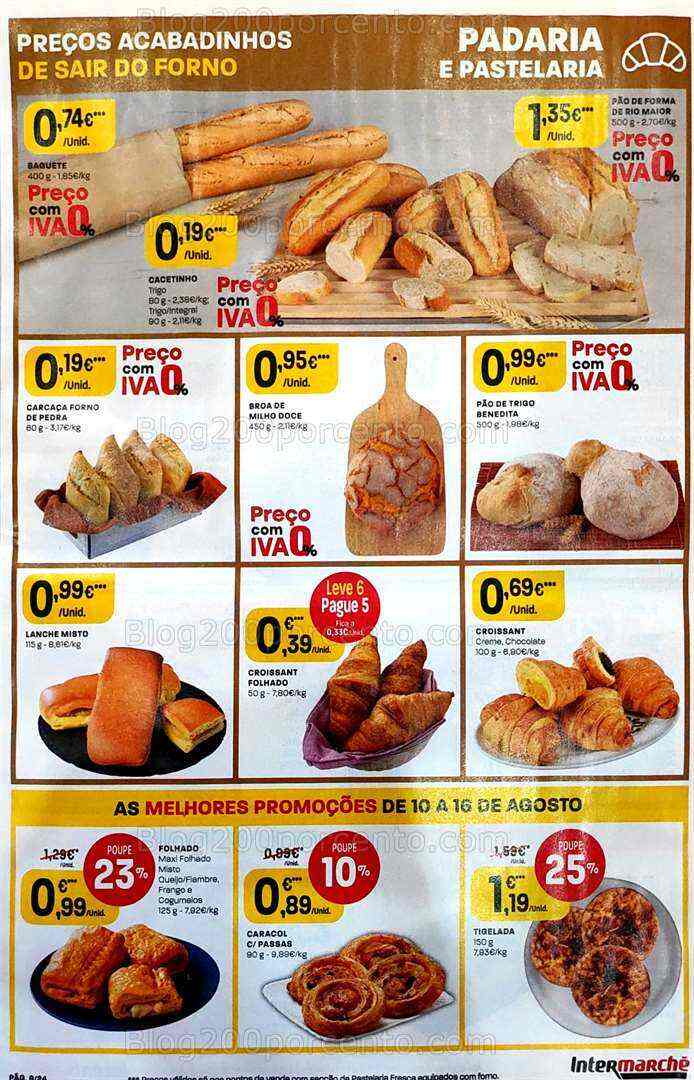 Antevisão Folheto INTERMARCHÉ Promoções de 10 a 16 agosto