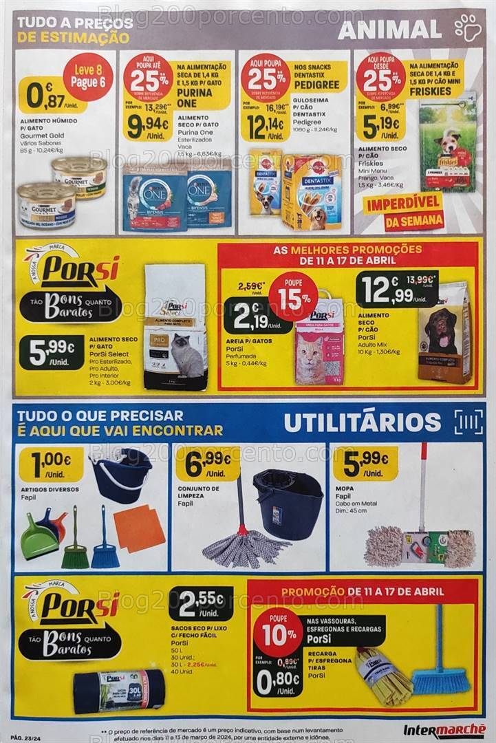 Antevisão Folheto INTERMARCHÉ Promoções de 11 a 17 abril