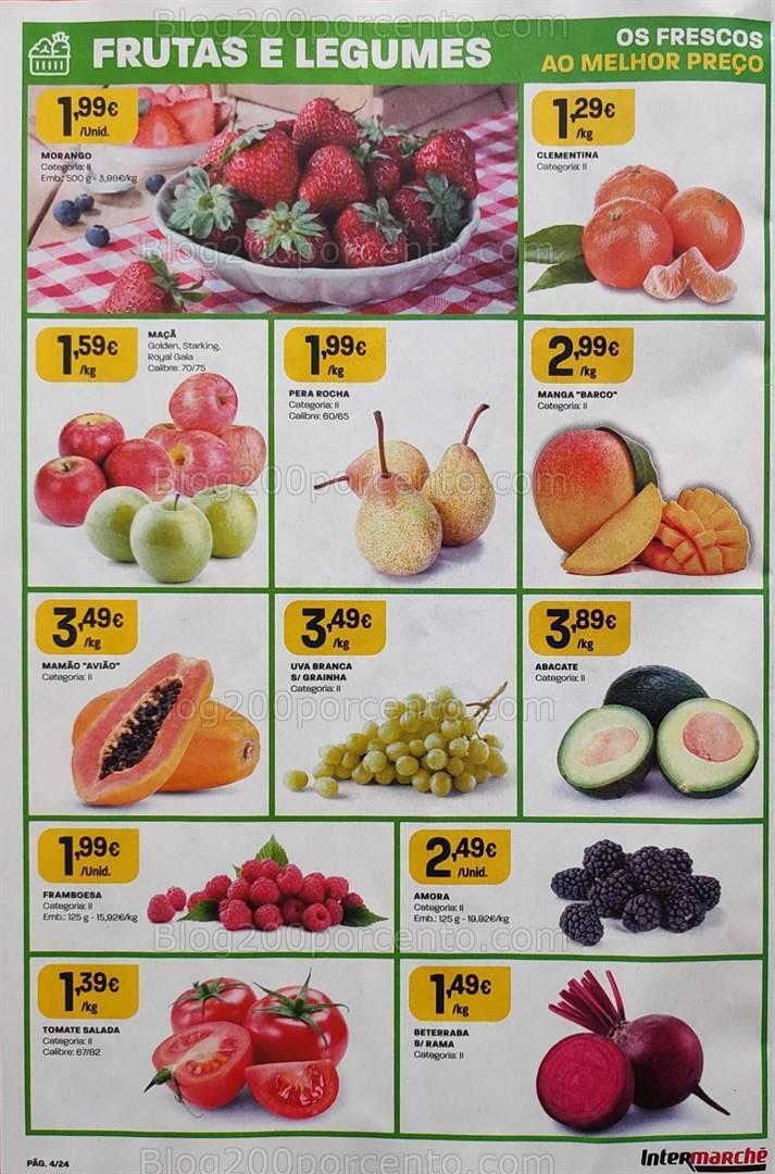 Antevisão Folheto INTERMARCHÉ Promoções de 11 a 17 abril