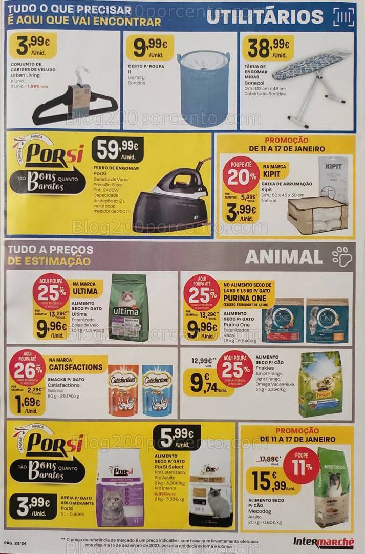 Antevisão Folheto INTERMARCHÉ Promoções de 11 a 17 janeiro