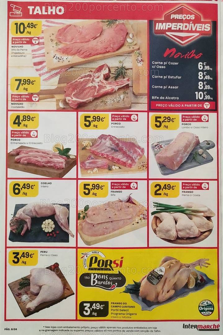 Antevisão Folheto INTERMARCHÉ Promoções de 11 a 17 janeiro