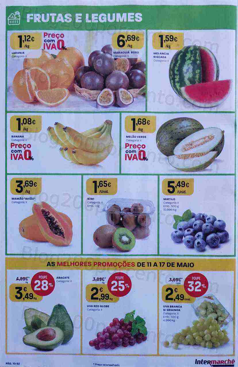 Antevisão Folheto INTERMARCHÉ Promoções de 11 a 17 maio
