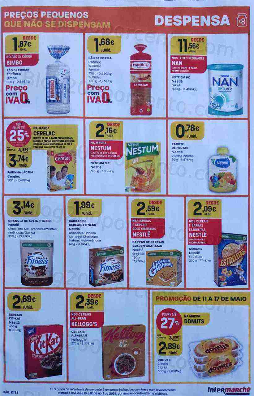 Antevisão Folheto INTERMARCHÉ Promoções de 11 a 17 maio