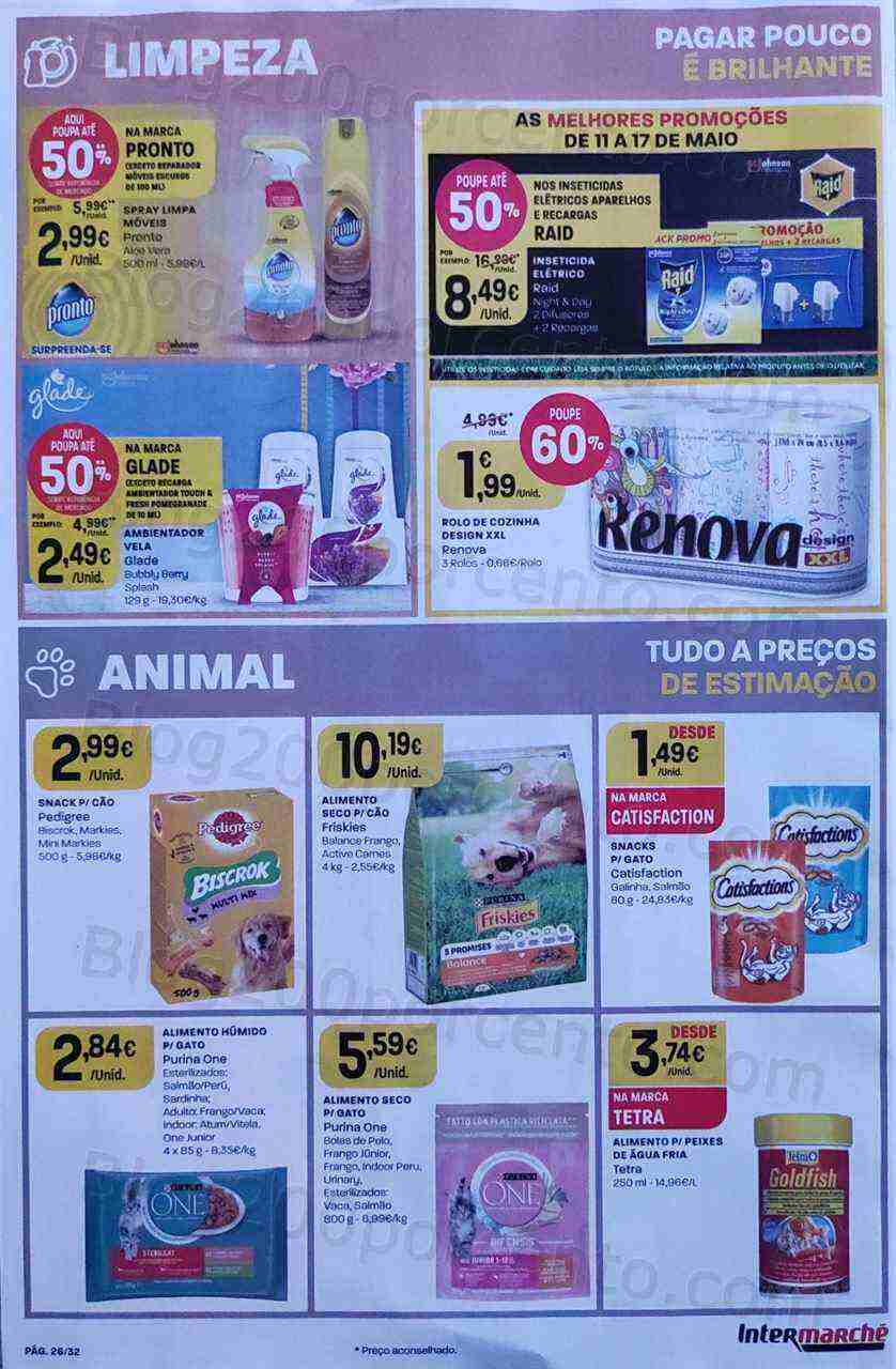 Antevisão Folheto INTERMARCHÉ Promoções de 11 a 17 maio